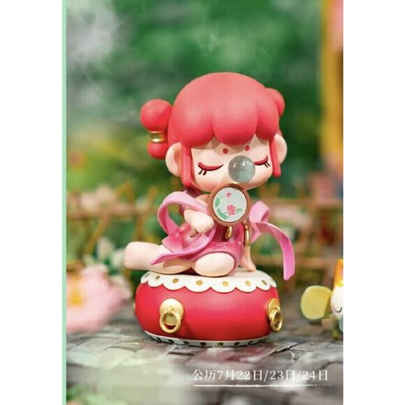 Rolife X Nanci GREATER HEAT Solar Terms Mini Figure Designer Art Toy NEW Card - Picture 9 of 11
